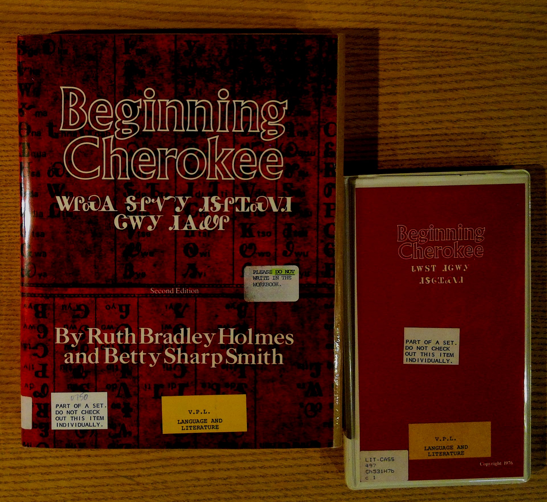 Image for Beginning Cherokee: Two Cassettes and Book