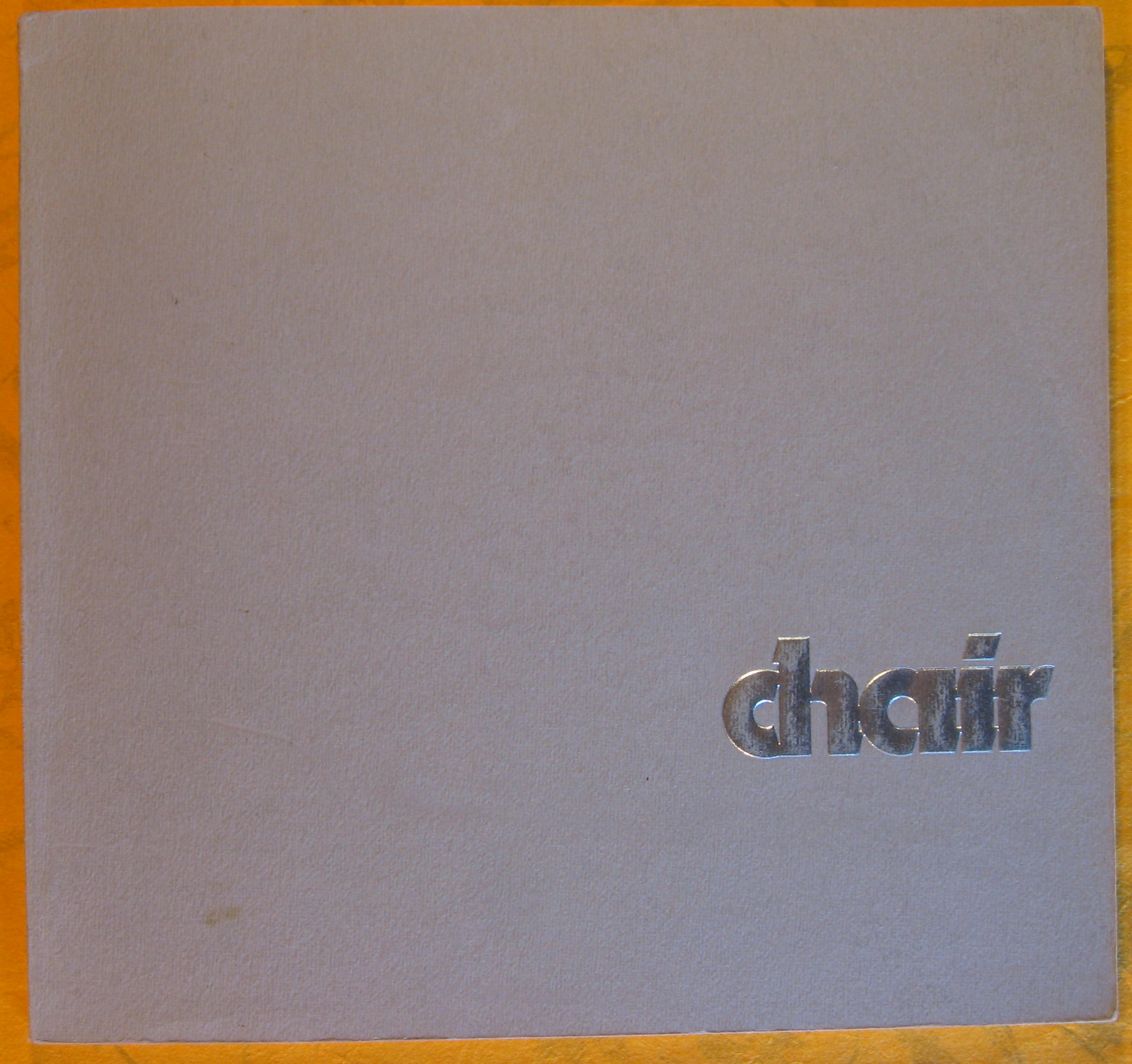 Image for The 1977 International Chair Design Competition
