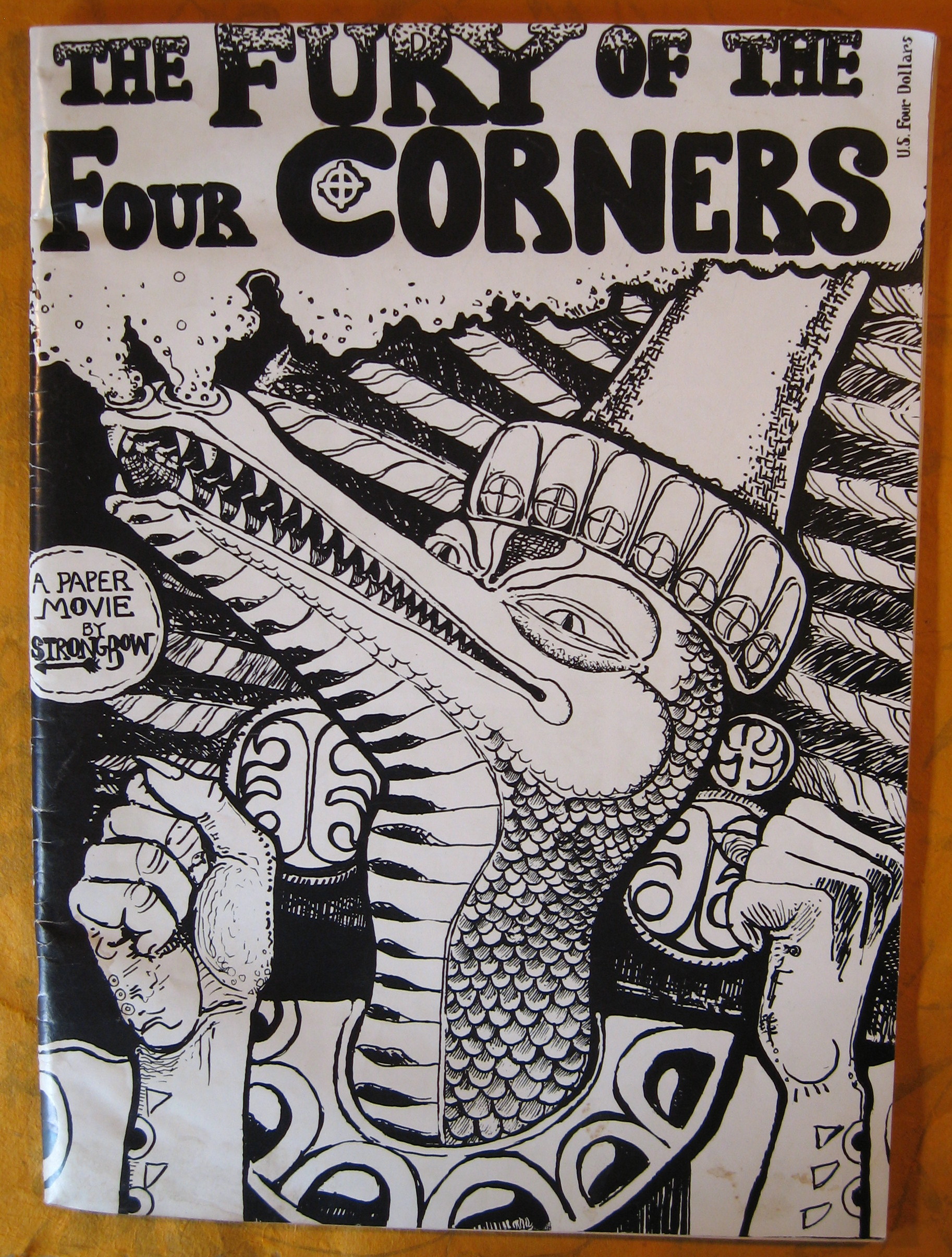 Image for The Fury of the Four Corners:  A Paper Movie