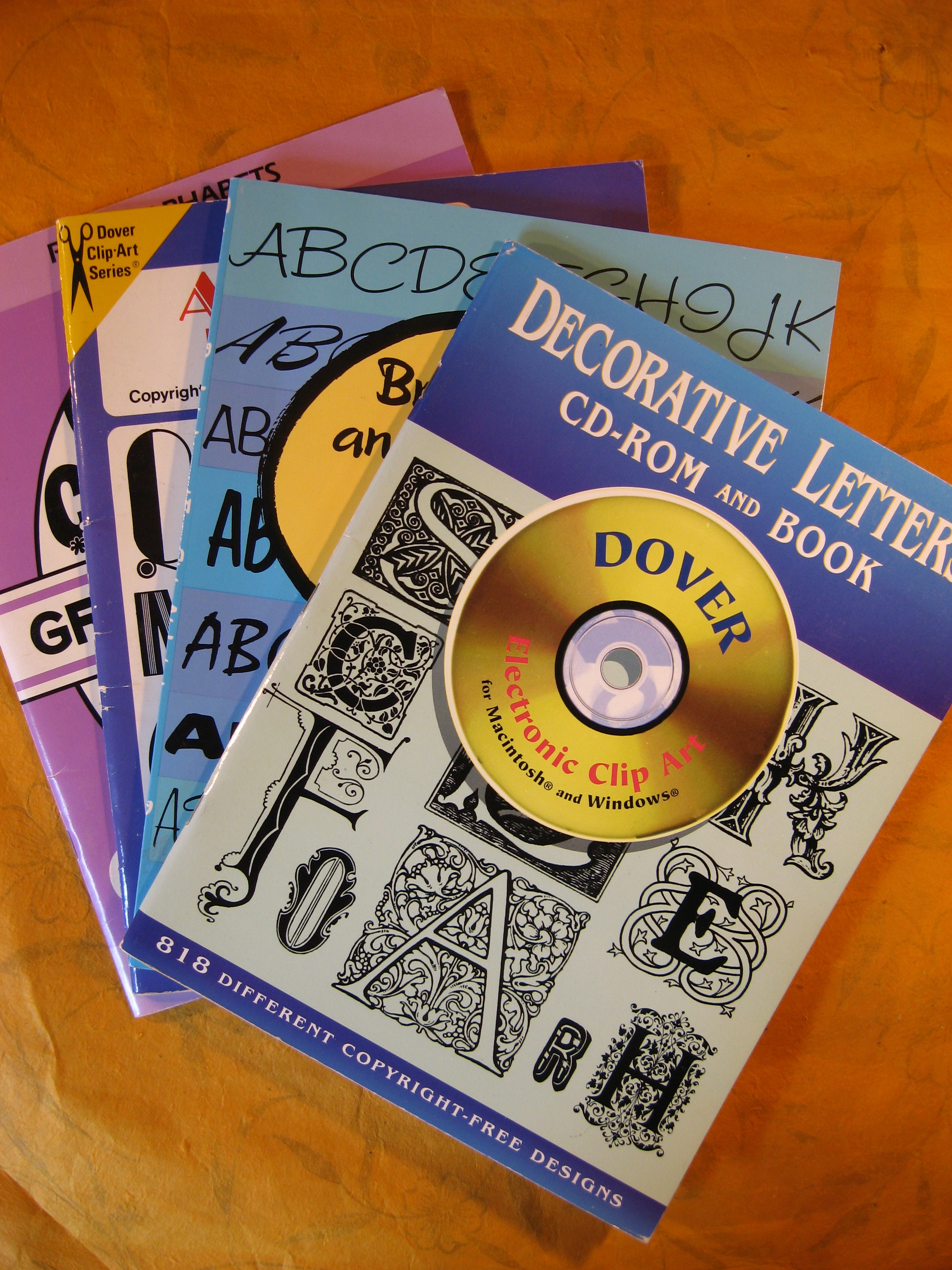 Image for Clip-Art Book Collection - Four Books on Alphabets
