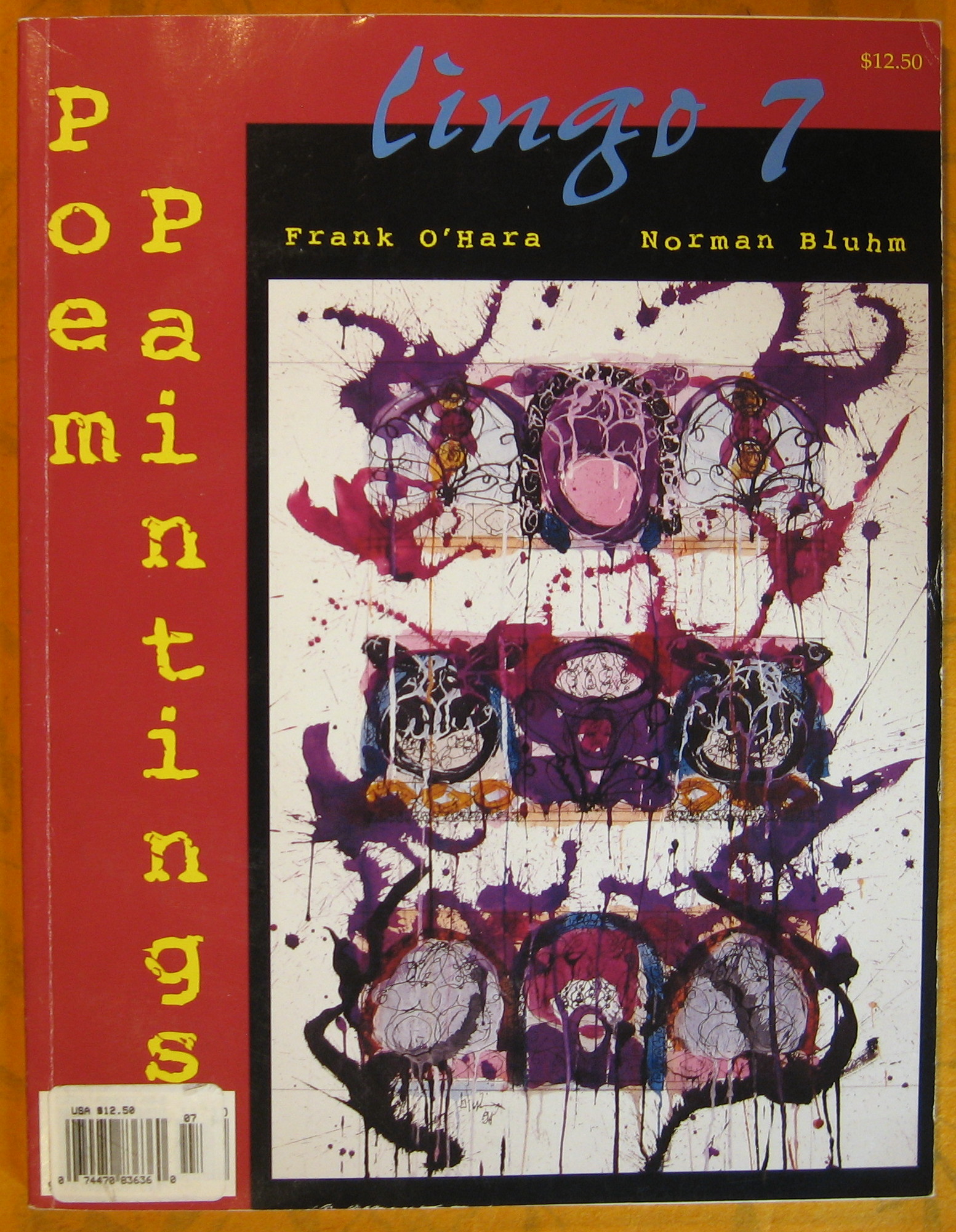 Image for Lingo 7:  Poem Paintings, Frank O'Hara, Norman Bluhm