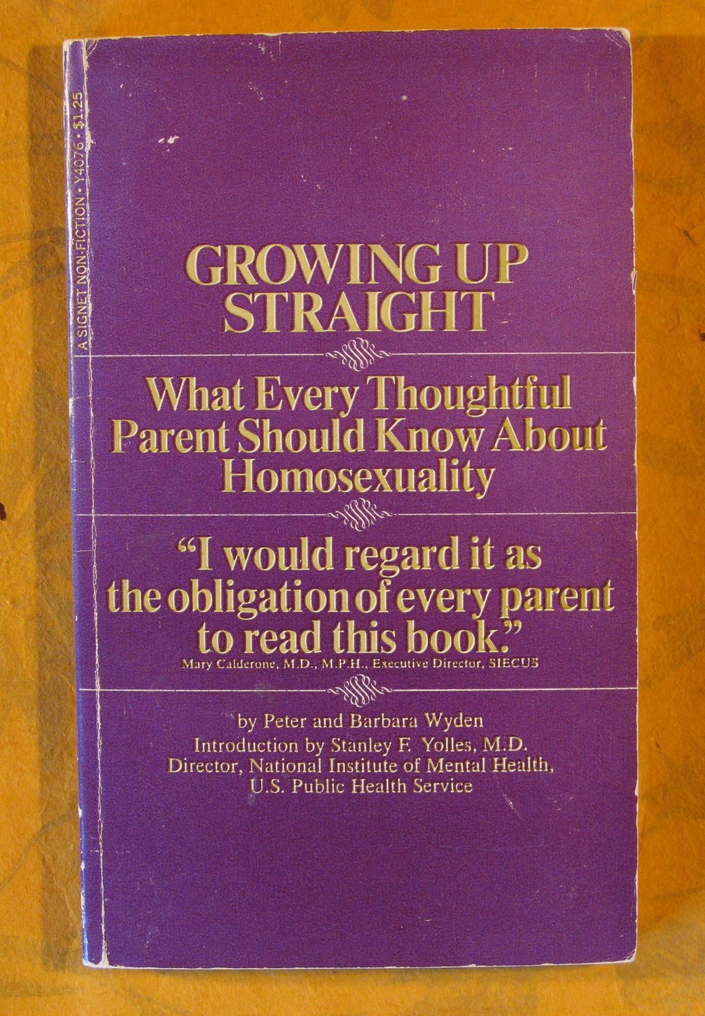 Image for Growing Up Straight:  What Every Thoughtful Parent Should Know About Homosexuality