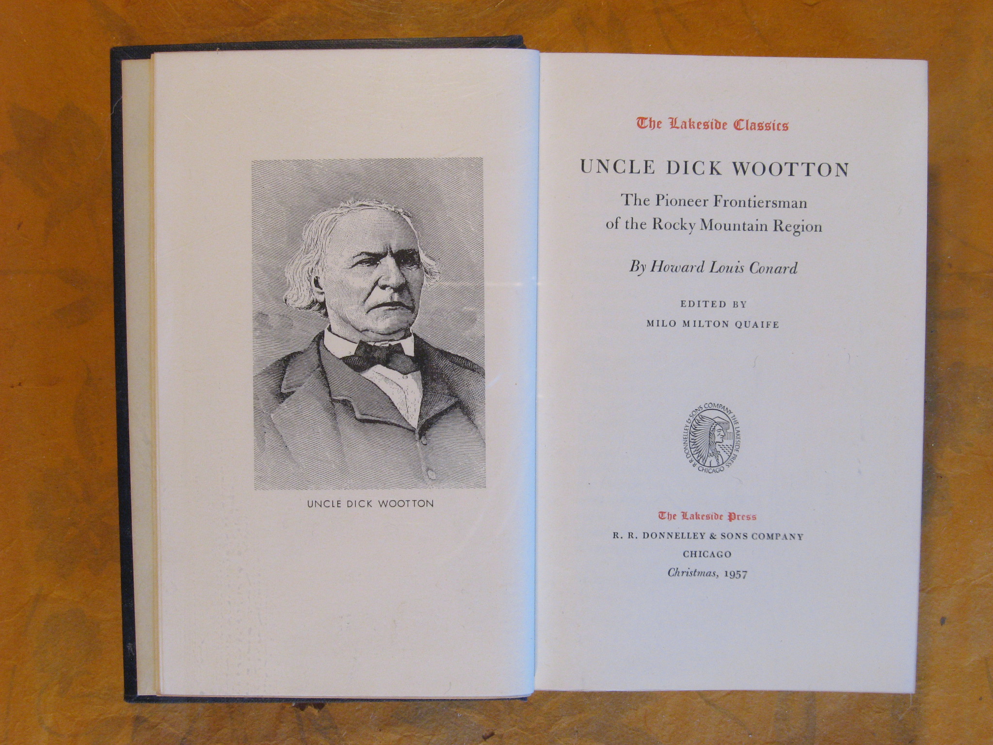 Image for Uncle Dick Wootton: The Pioneer Frontiersman of the Rock Mountain Region