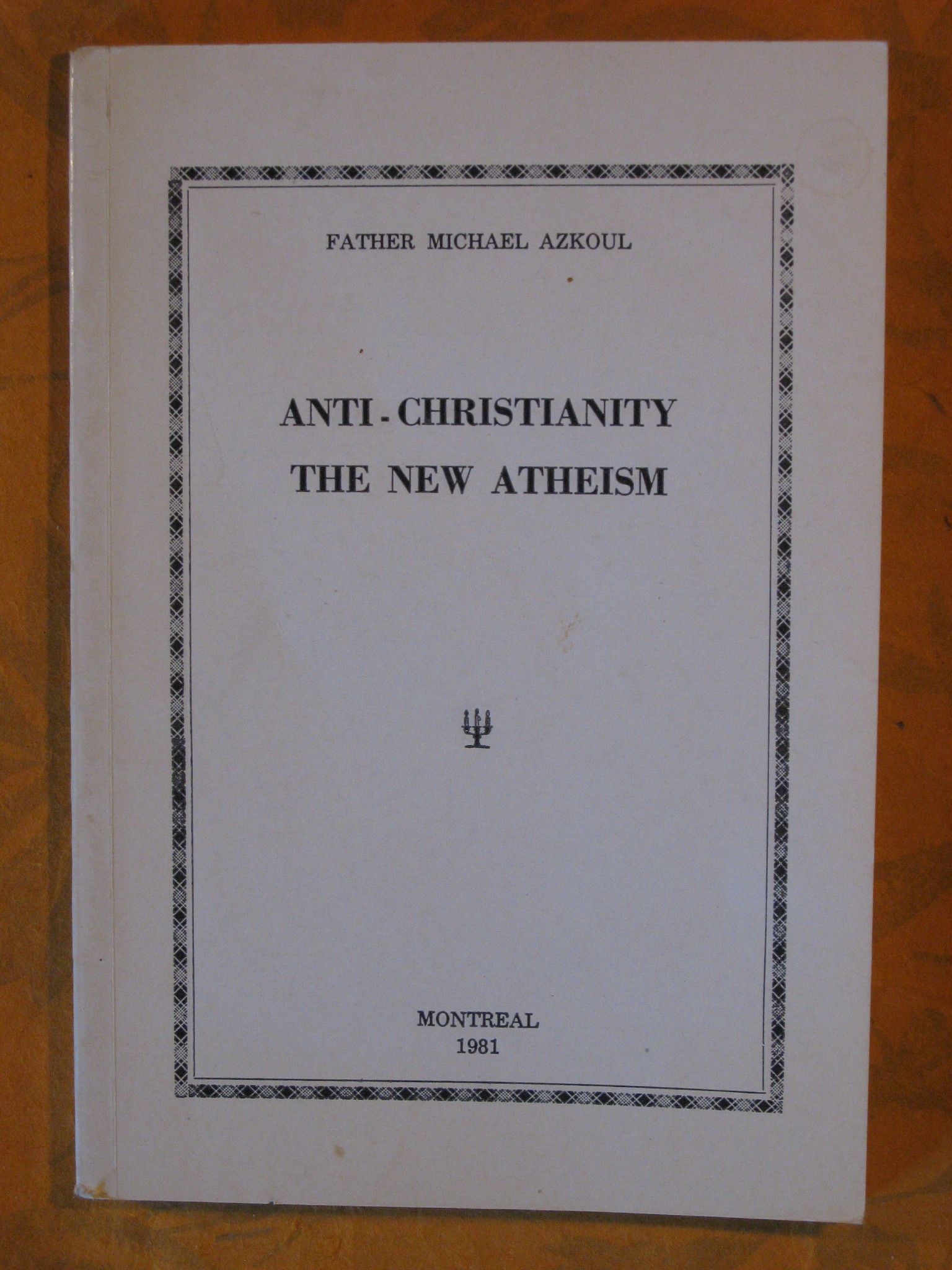Image for Anti-Christianity: The New Atheism
