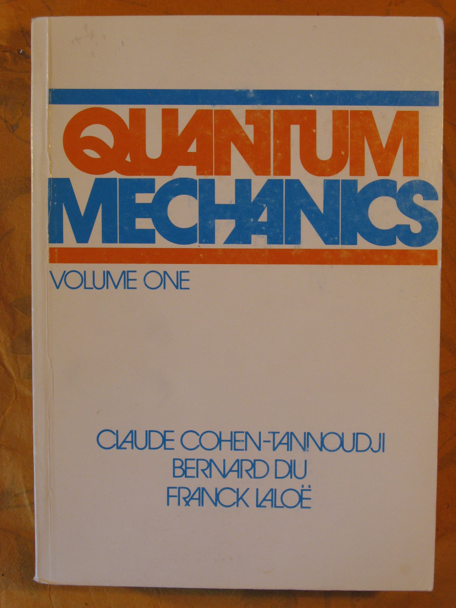 Image for Quantum Mechanics, Vol.1