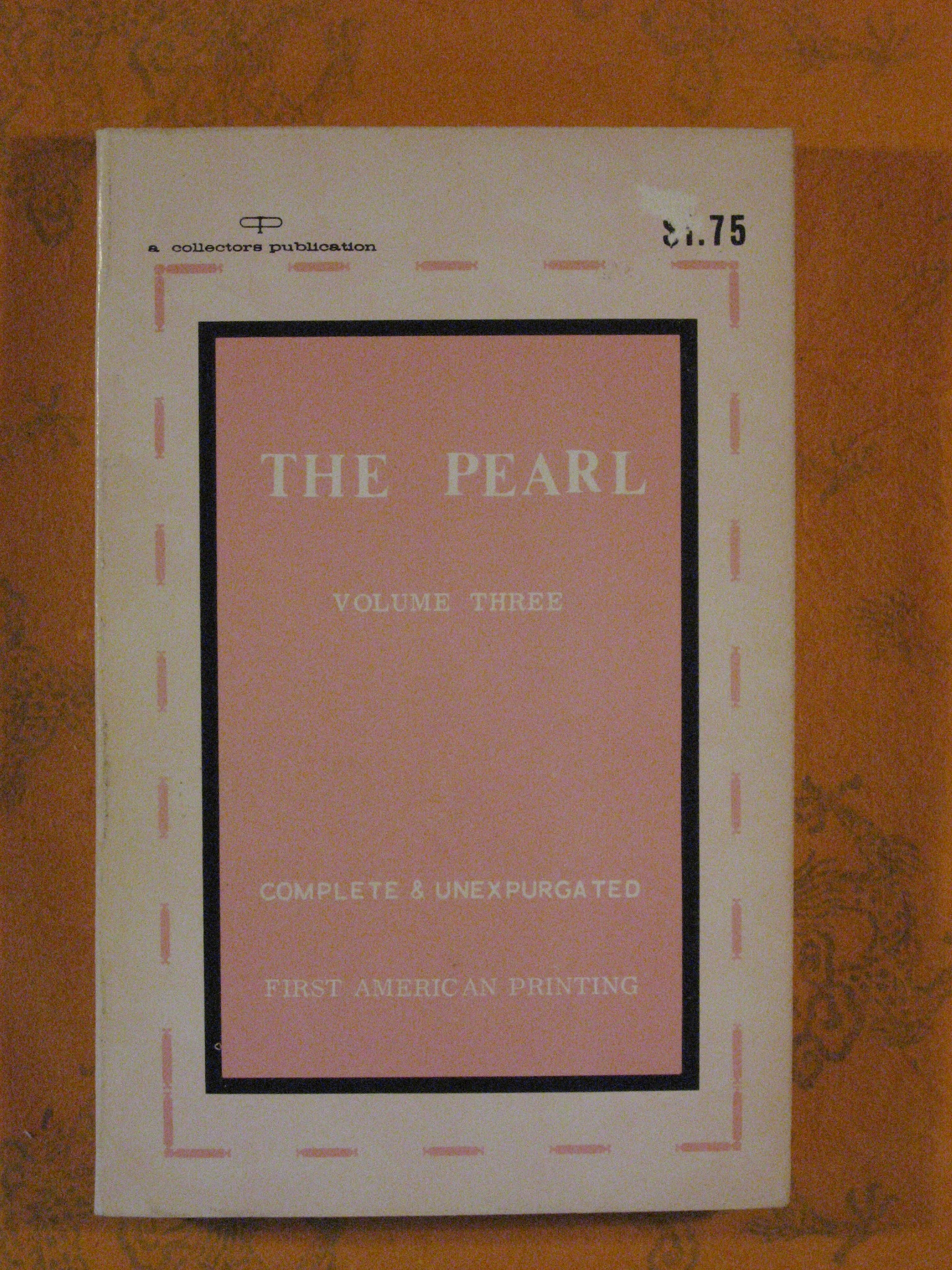 Image for The Pearl Volume Three
