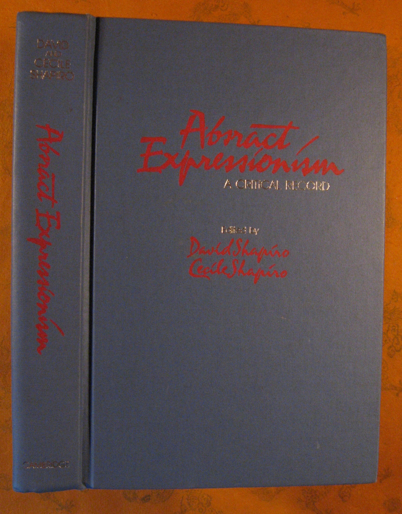 Abstract Expressionism A Critical Record