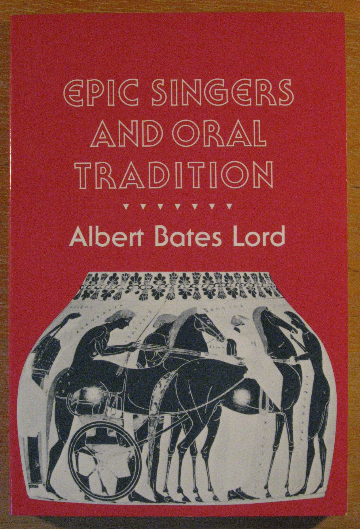 Image for Epic singers And Oral Tradition