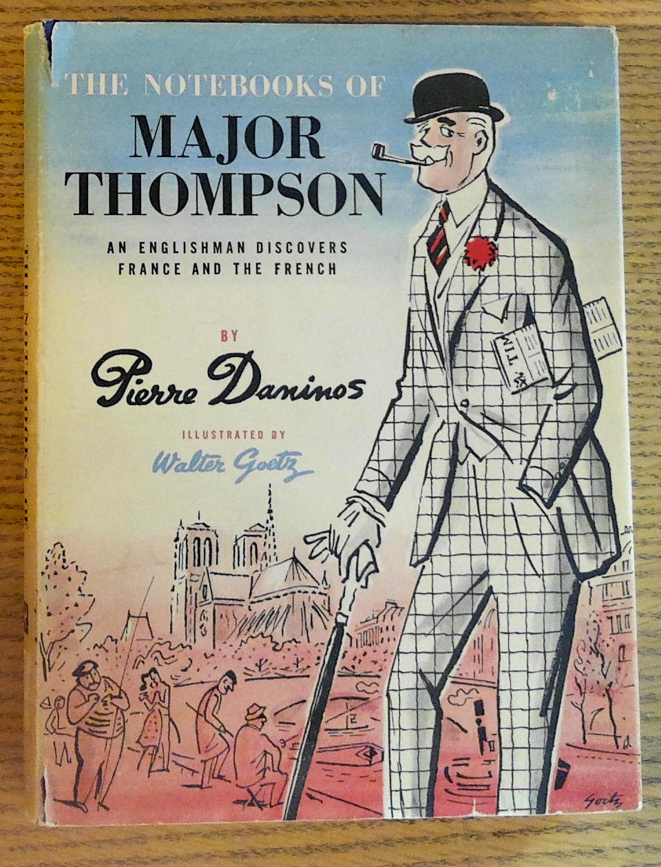 Image for The Notebooks of Major Thompson:  An Englishman Discovers France and the French