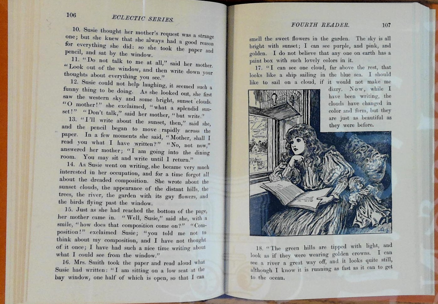 Image for McGuffey's Fourth Eclectic Reader (Facsimile Edition)