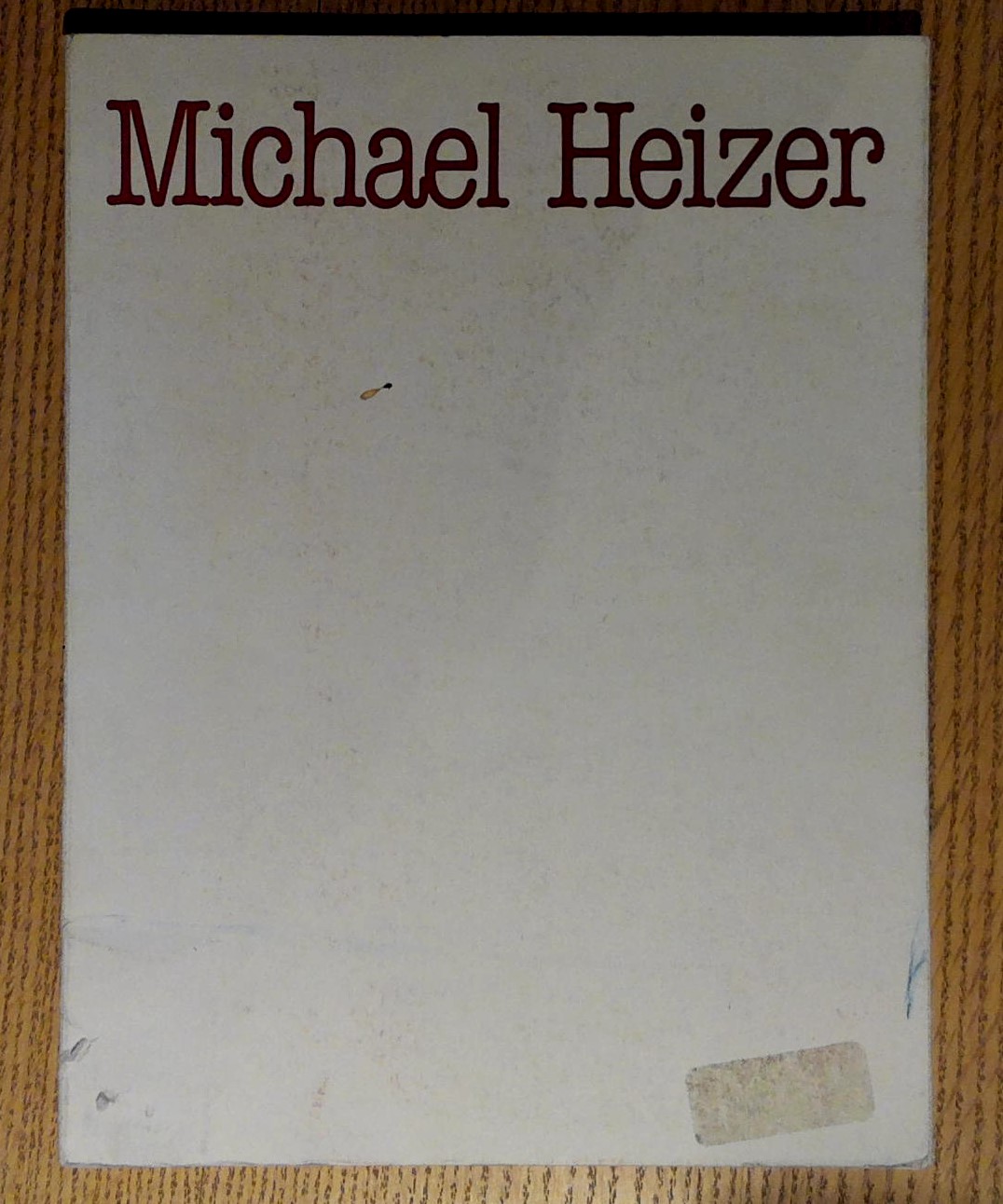 Image for Michael Heizer