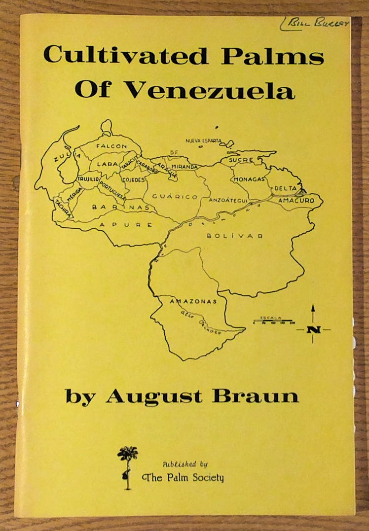 Image for Cultivated Palms of Venezuela