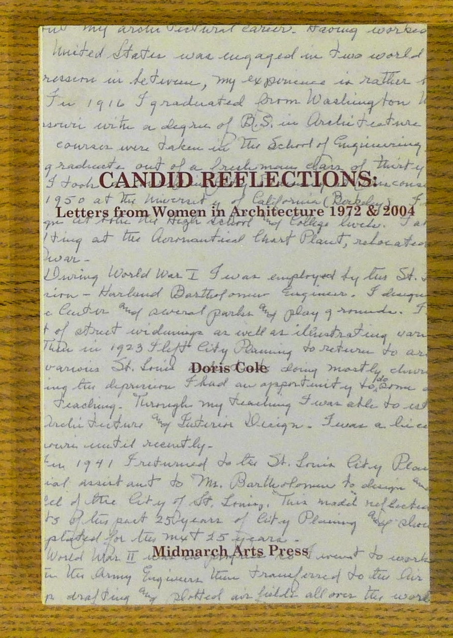 Image for Candid Reflections: Letters from Women in Architecture 1972 & 2004