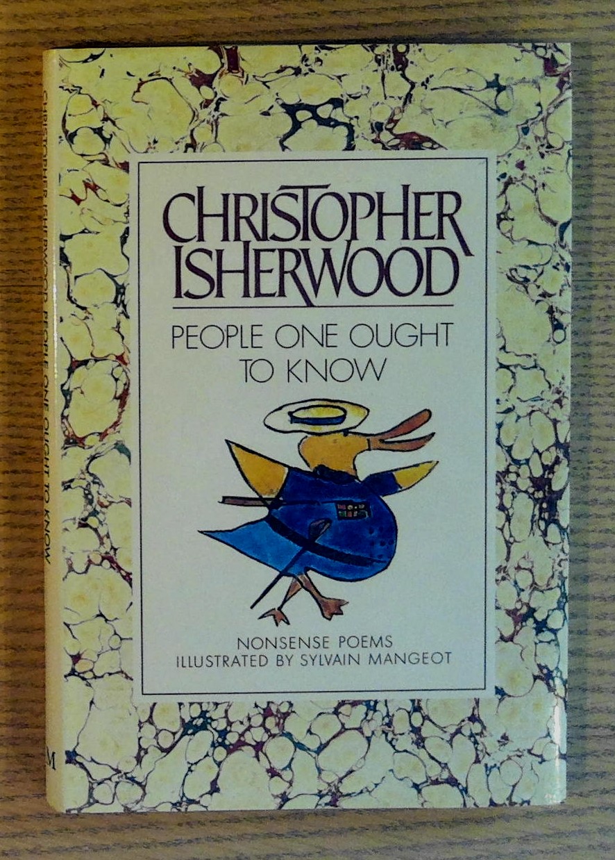 Image for People One Ought to Know:  Nonsense Poems