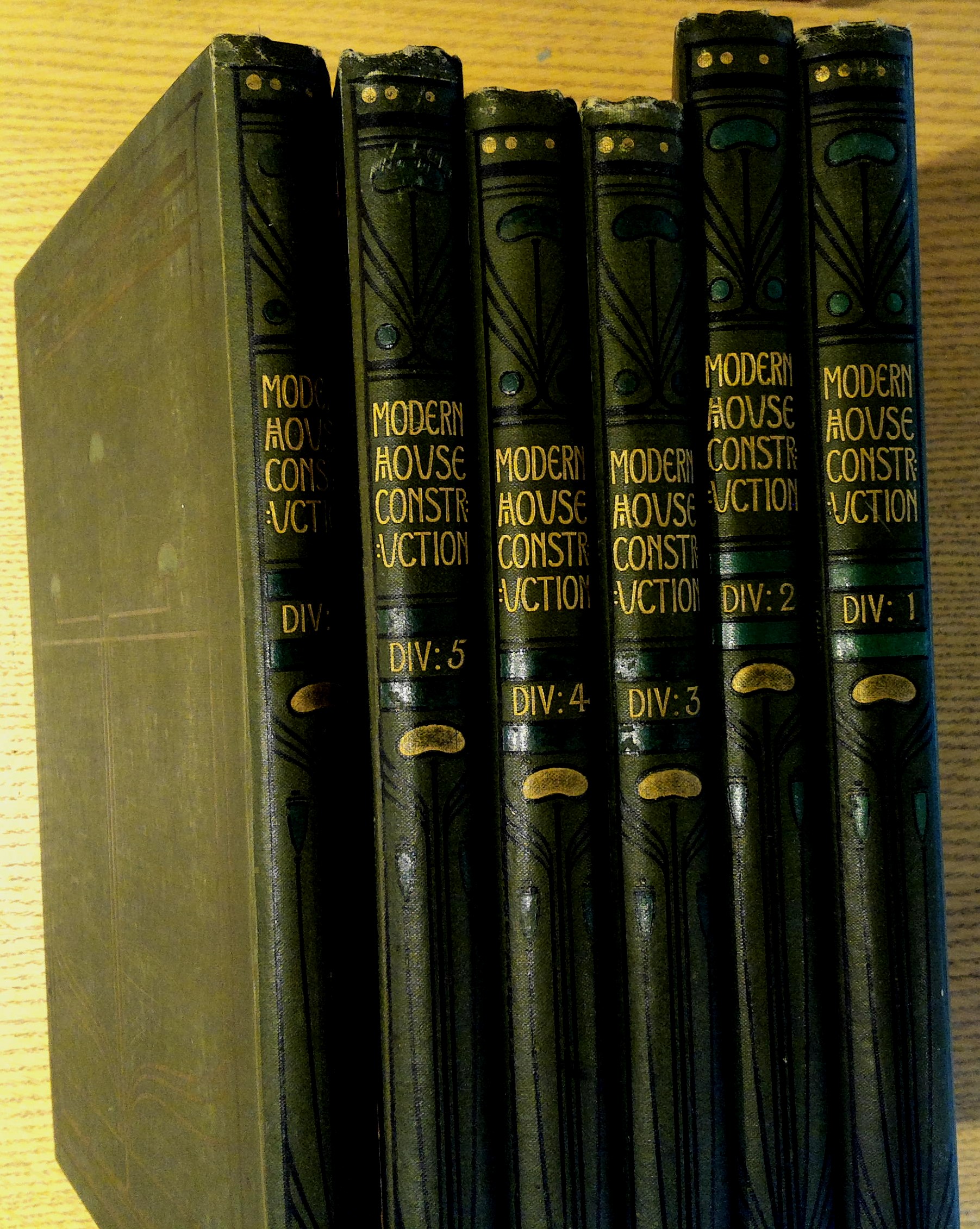 Image for The Principles and Practice of Modern House-Construction - Six Volume Set