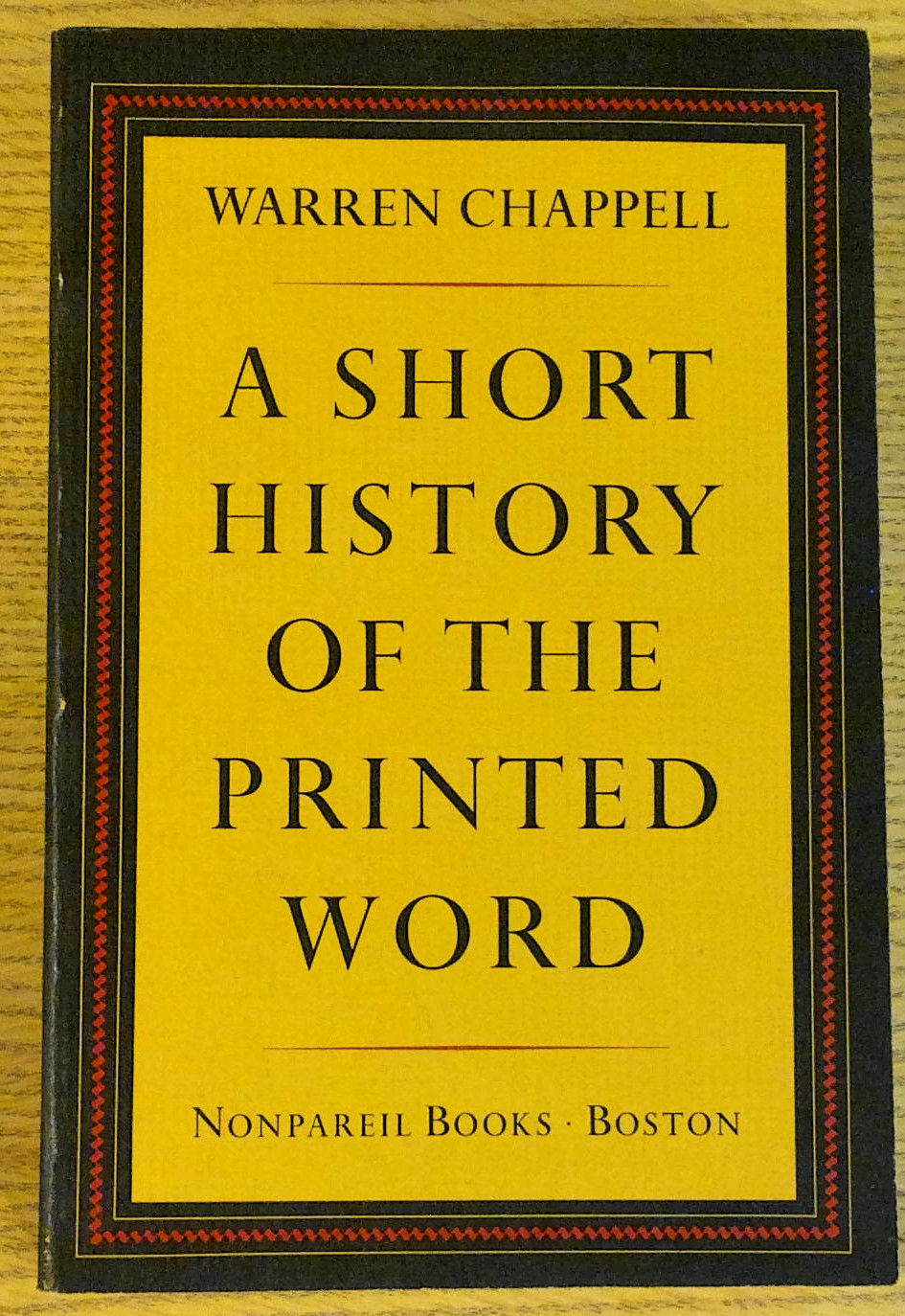 Image for A Short History of the Printed Word