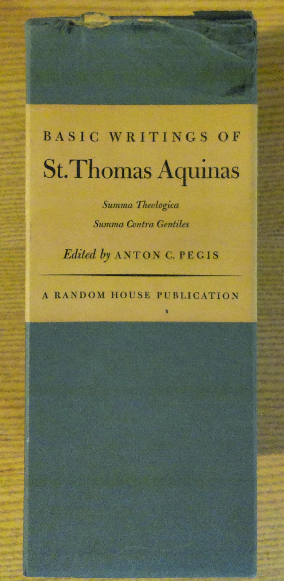Image for Basic Writings of Saint Thomas Aquinas (Two Volume Set)