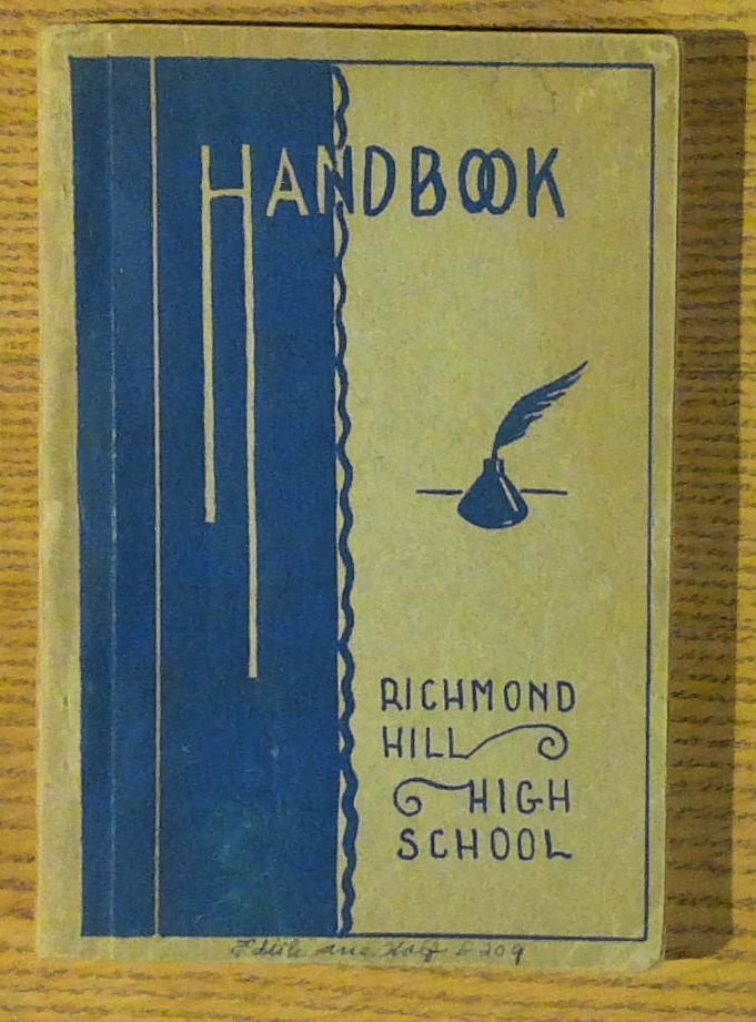 Image for Handbook Richmond Hill High School