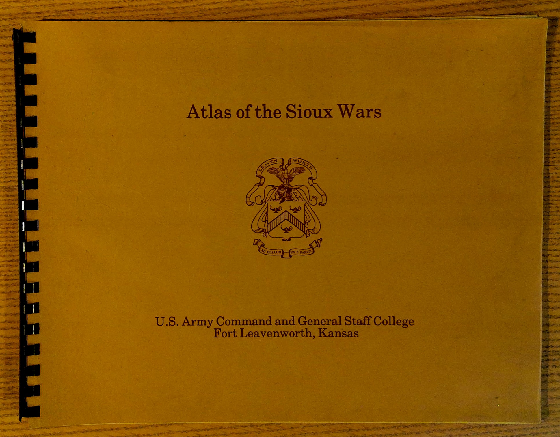 Image for Atlas of the Sioux Wars