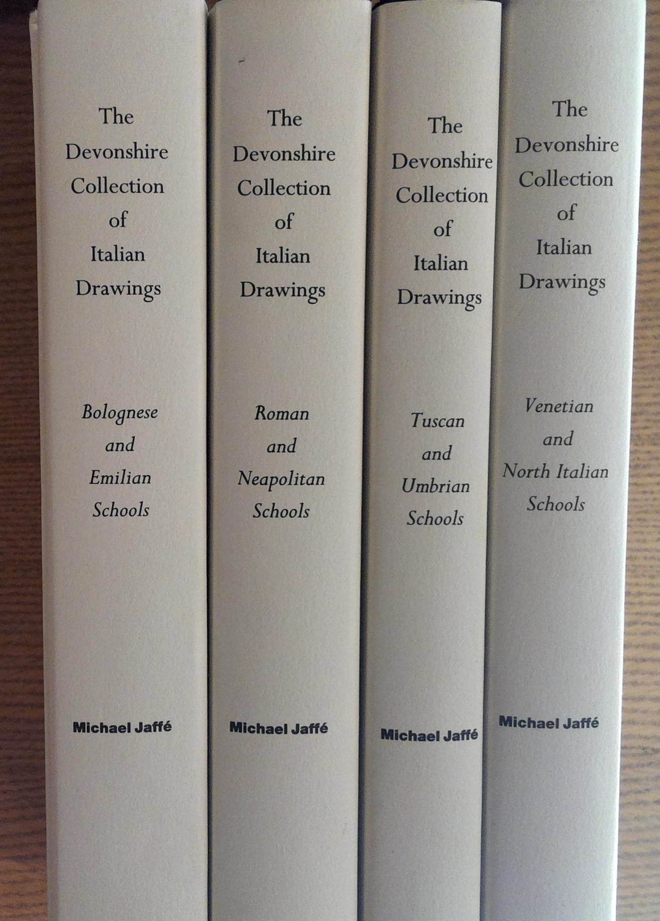 The Devonshire Collection of Italian Drawings (4 Volume Boxed Set): Venetian and North Italian Schools; Bolognese and Emilian Schools; Tuscan and The Devonshire Collection of Italian Drawings (4 Volume Boxed Set): Venetian and North Italian Schools; Bolognese and Emilian Schools; Tuscan and