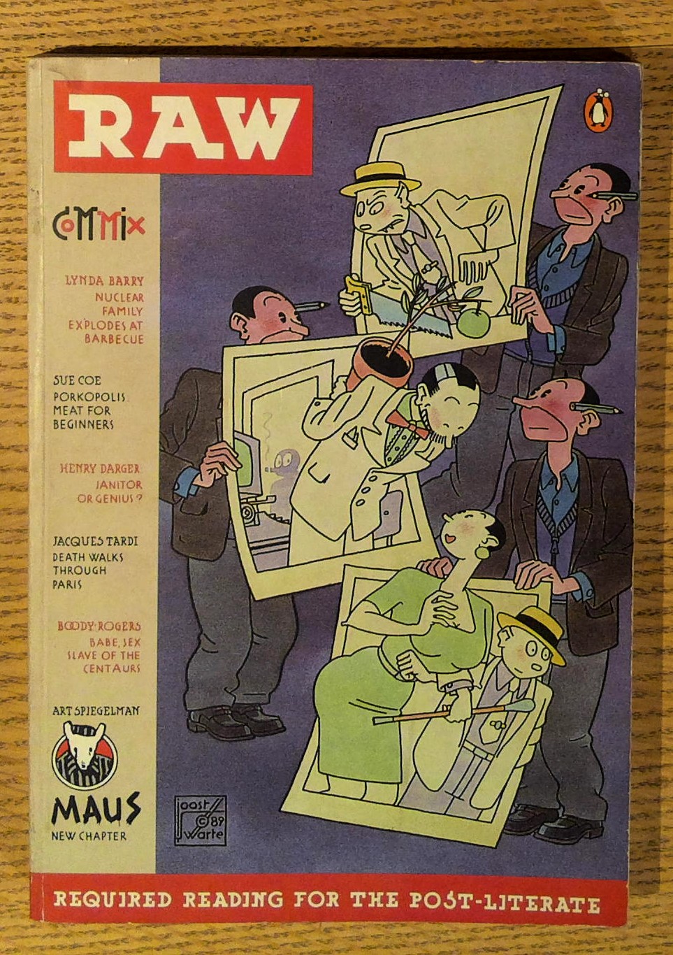 Raw Comix Volume 2 Number 2: Required Reading for the Post-Literate