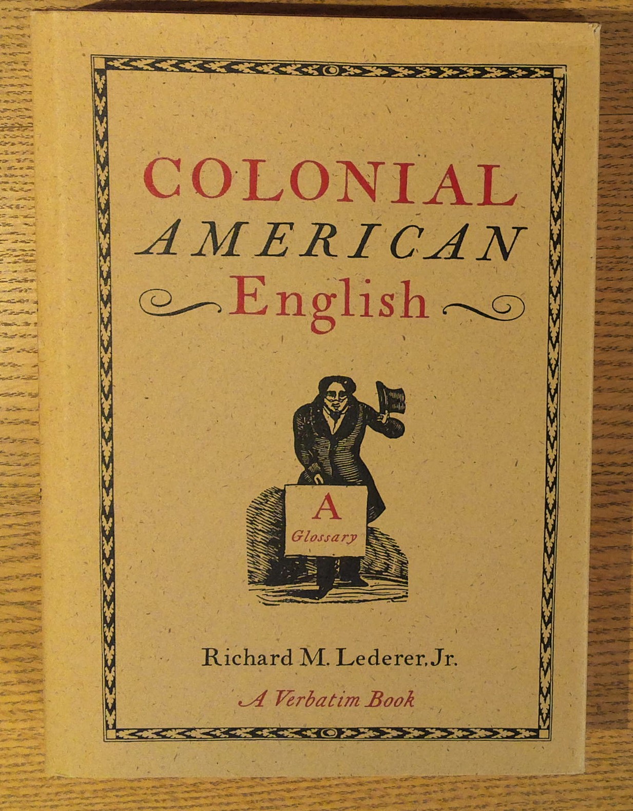 Colonial American English: A Glossary