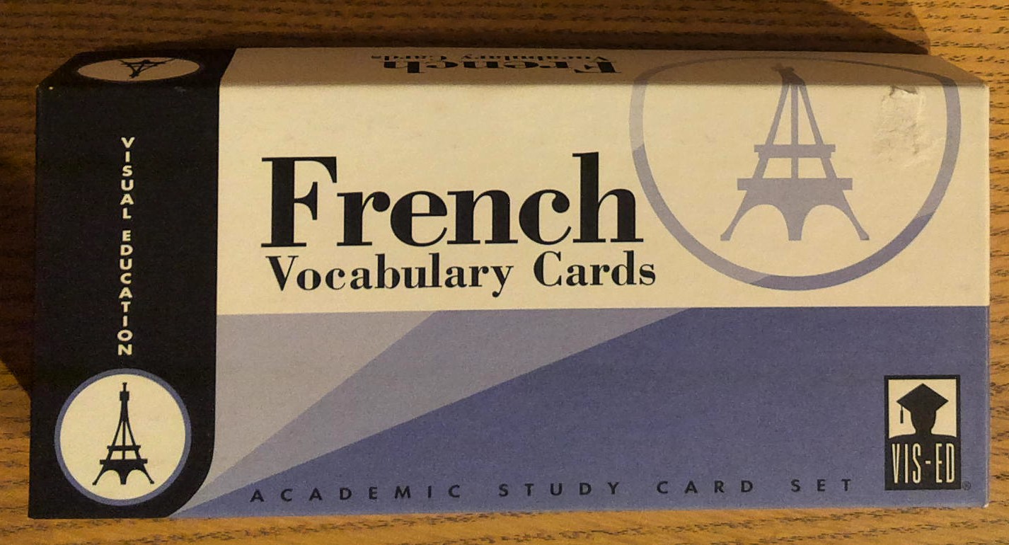French Vocabulary Cards