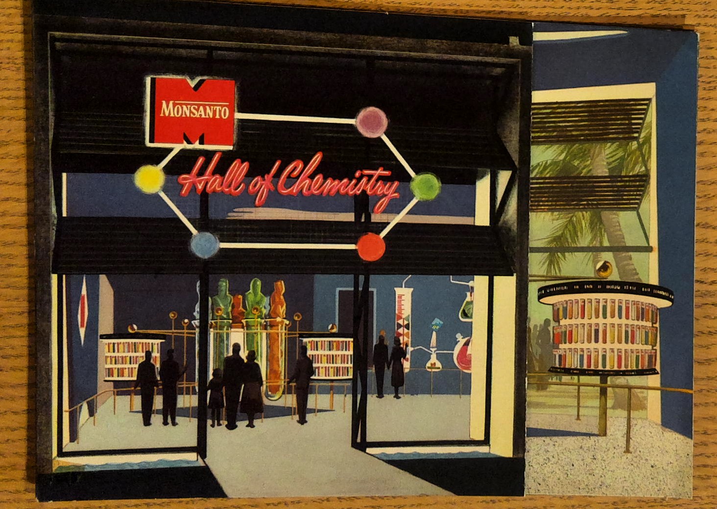 Monsanto Hall of Chemistry in Disneyland, Anaheim, California (pamphlet)