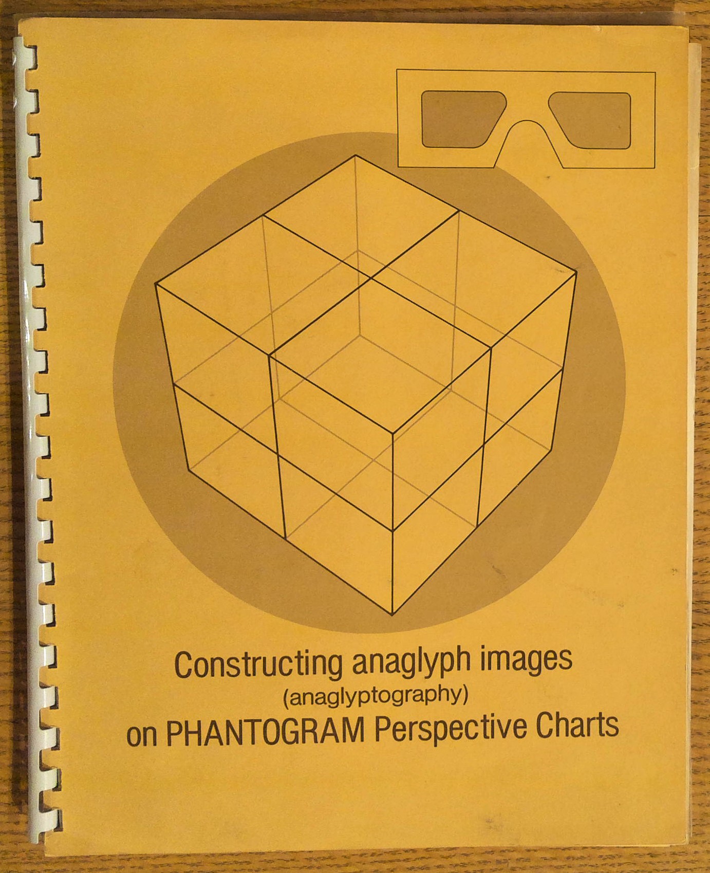 Constructing Anaglyph Images (anaglyptography) on Phantogram Perspective Charts
