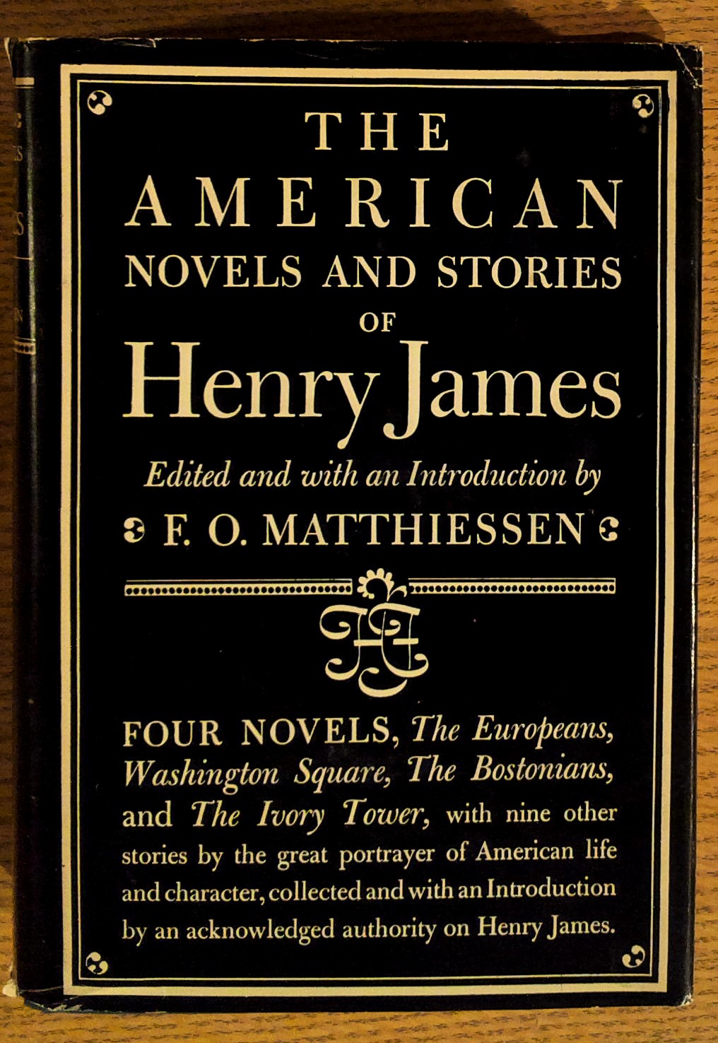The American Novels and Stories of Henry James