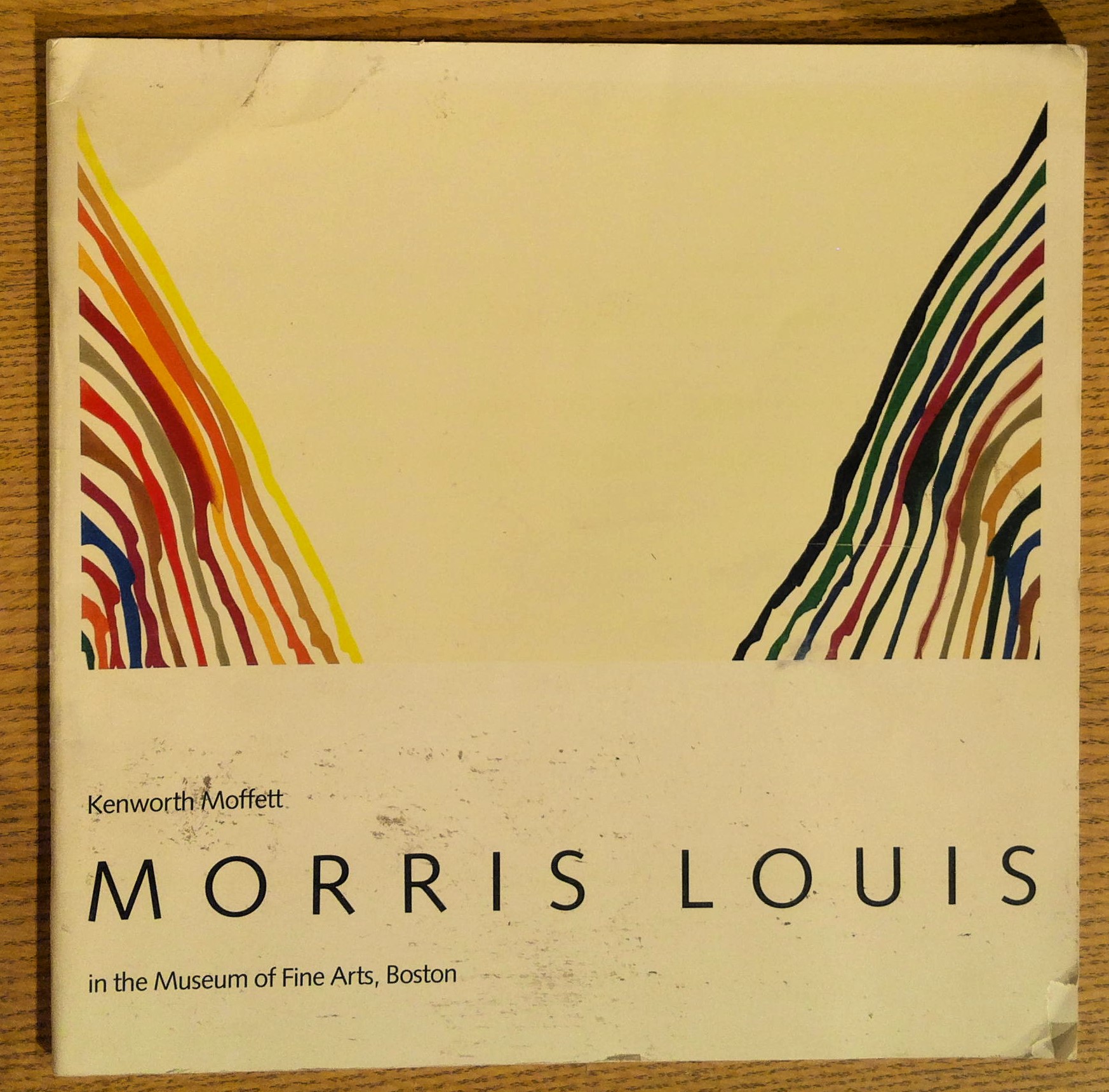 Morris Louis in the Museum of Fine Arts, Boston