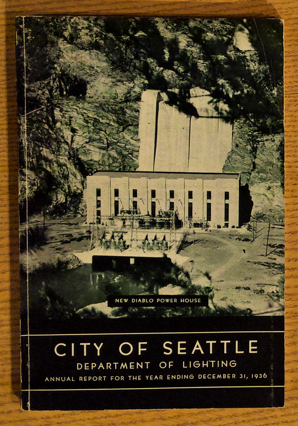 City of Seattle Department of Lighting Annual Report, Year Ending December 31, 1936