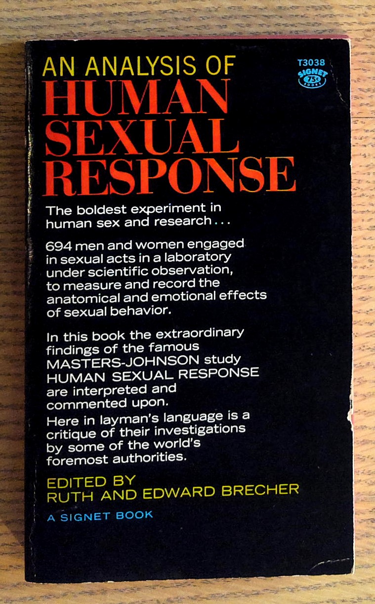 An Analysis of Human Sexual Response