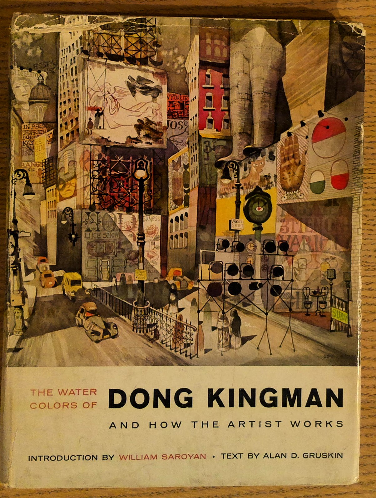 The Water Colors of Dong Kingman and How the Artist Works
