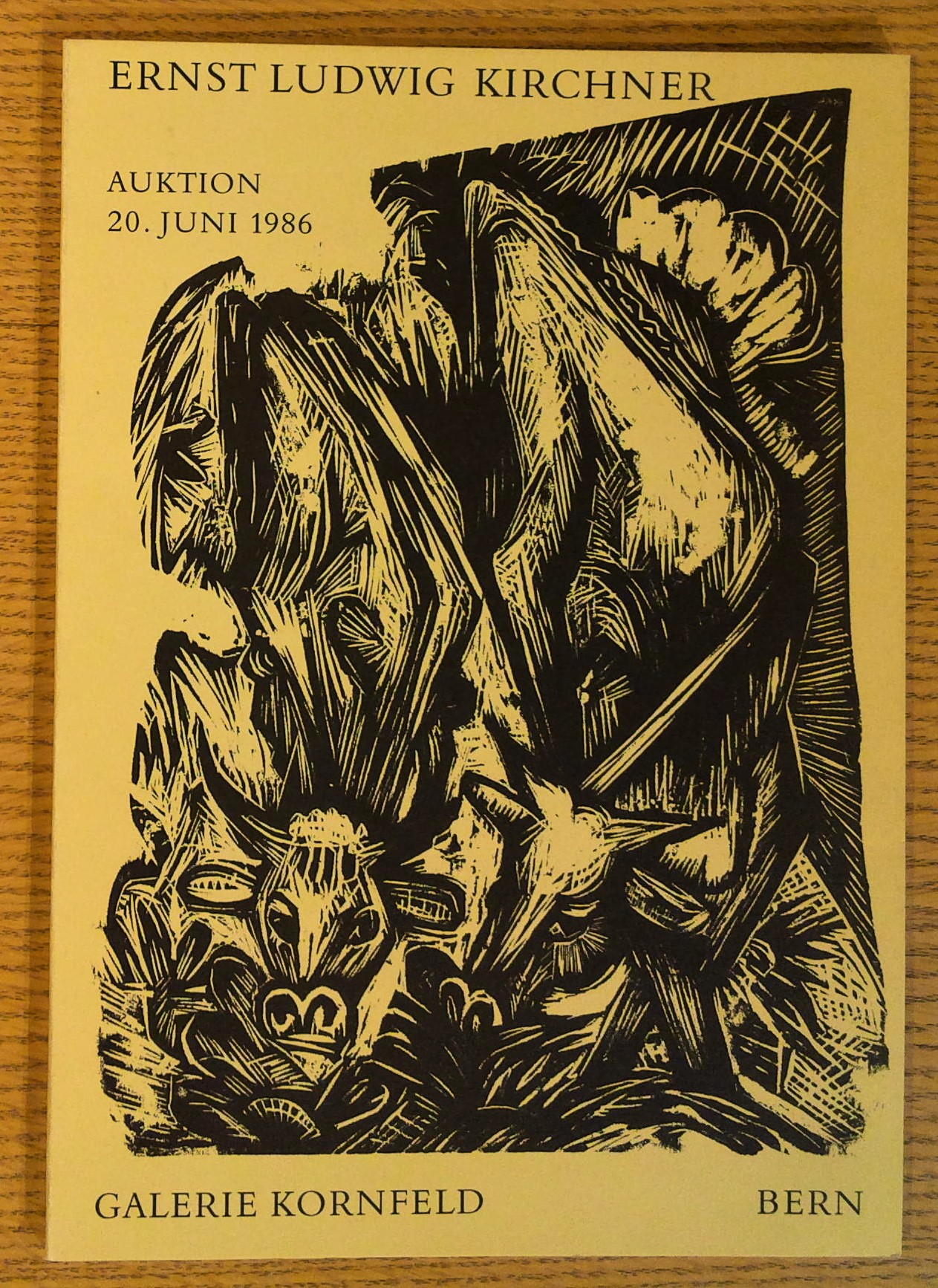 Ernst Ludwig Kirchner Auktion193 in Bern Freitag, Den 20, Juni 1986; Auction #193, Friday, June 20