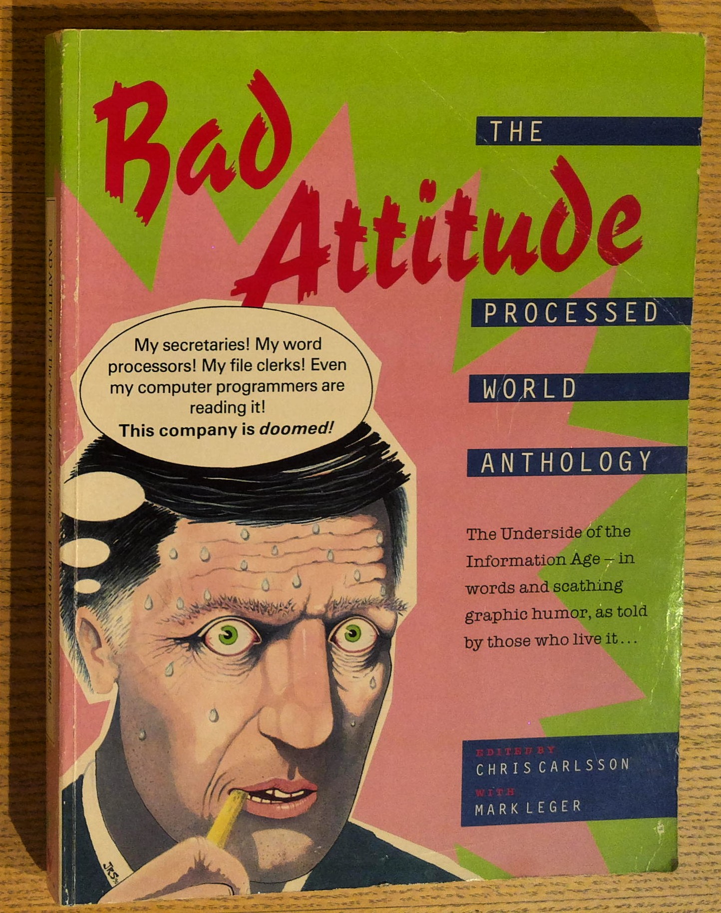 Bad Attitude: The Processed World Anthology: The Underside of the Information Age-- in Words and Scathing Graphic humor, as Told by Those Who Live It