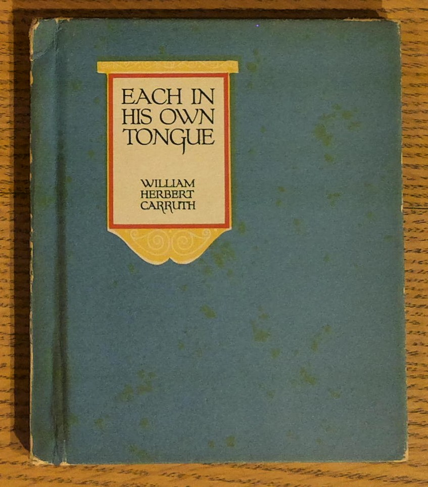 Each in His Own Tongue