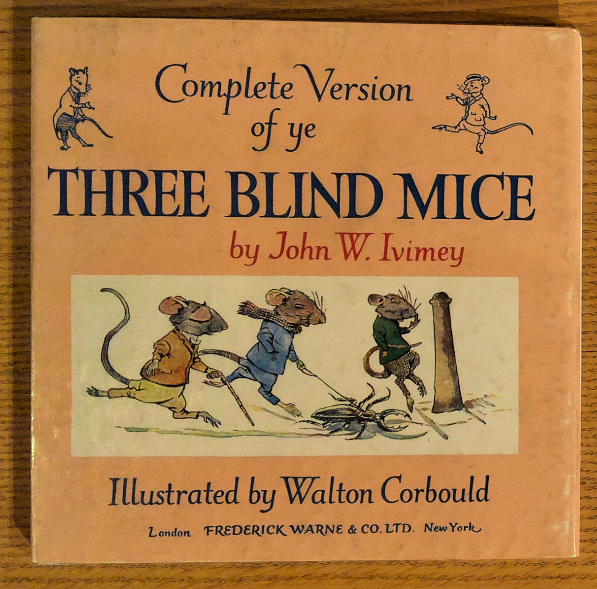 Complete Version of Ye Three Blind Mice