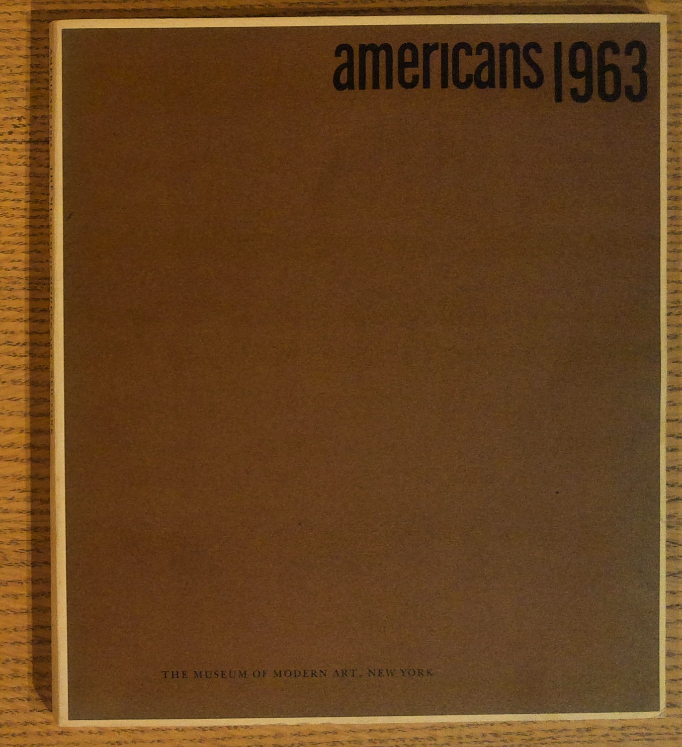 Image for Americans 1963: with statements by the artists and Others Americans 1963: with statements by the artists and Others