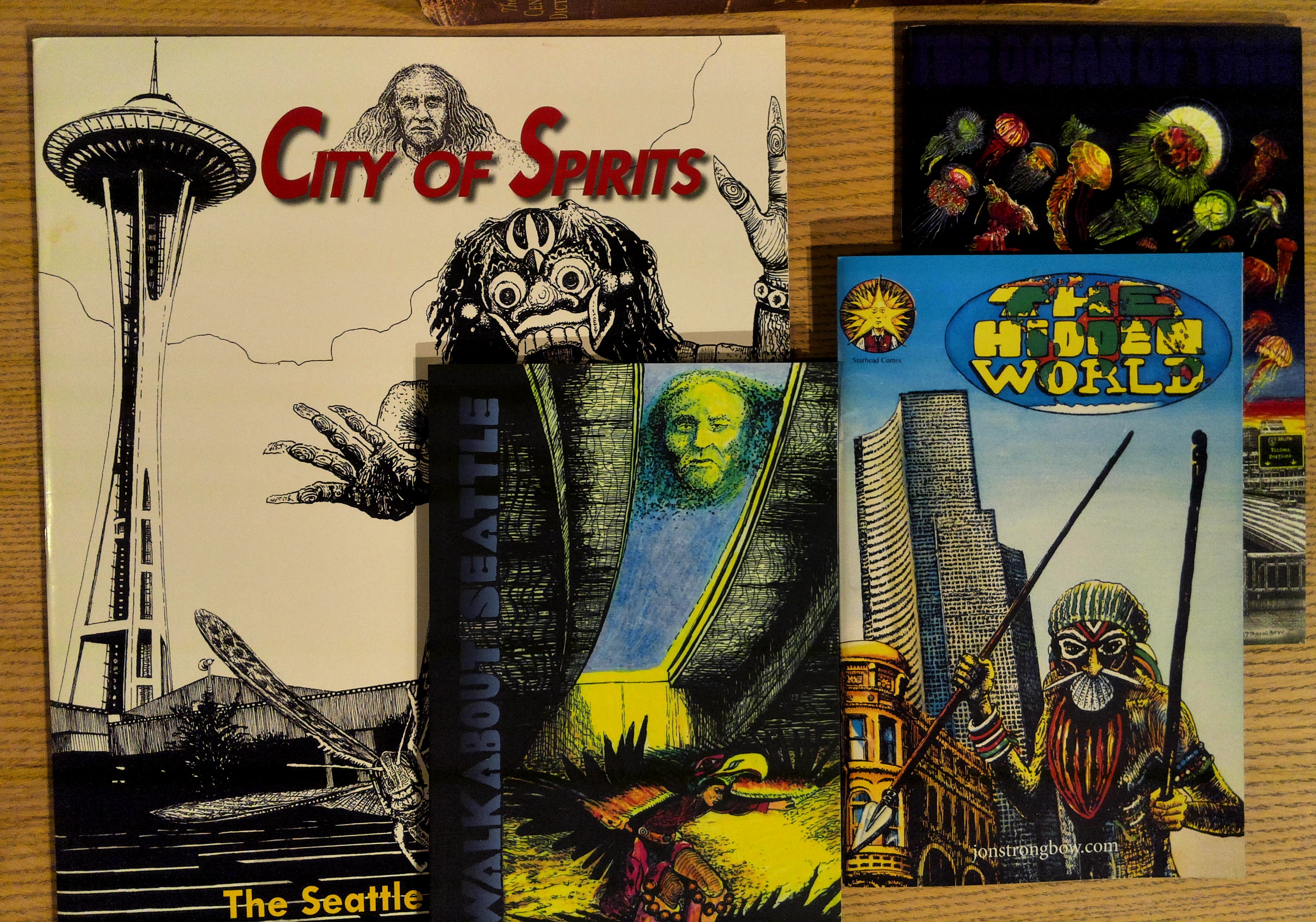 Four Books by Jon Strongbow
