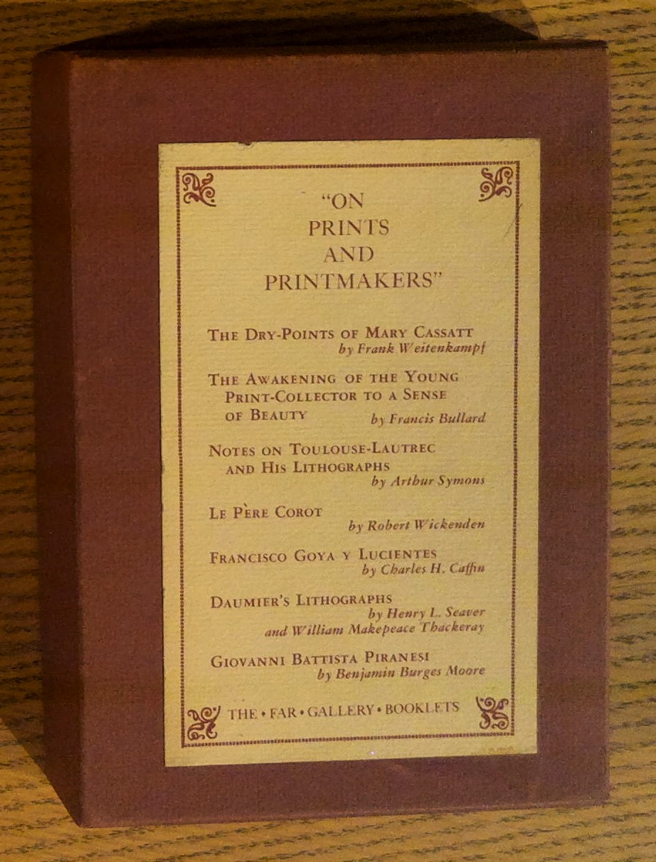 On Prints and Printmakers (Seven Booklets in Slipcase)