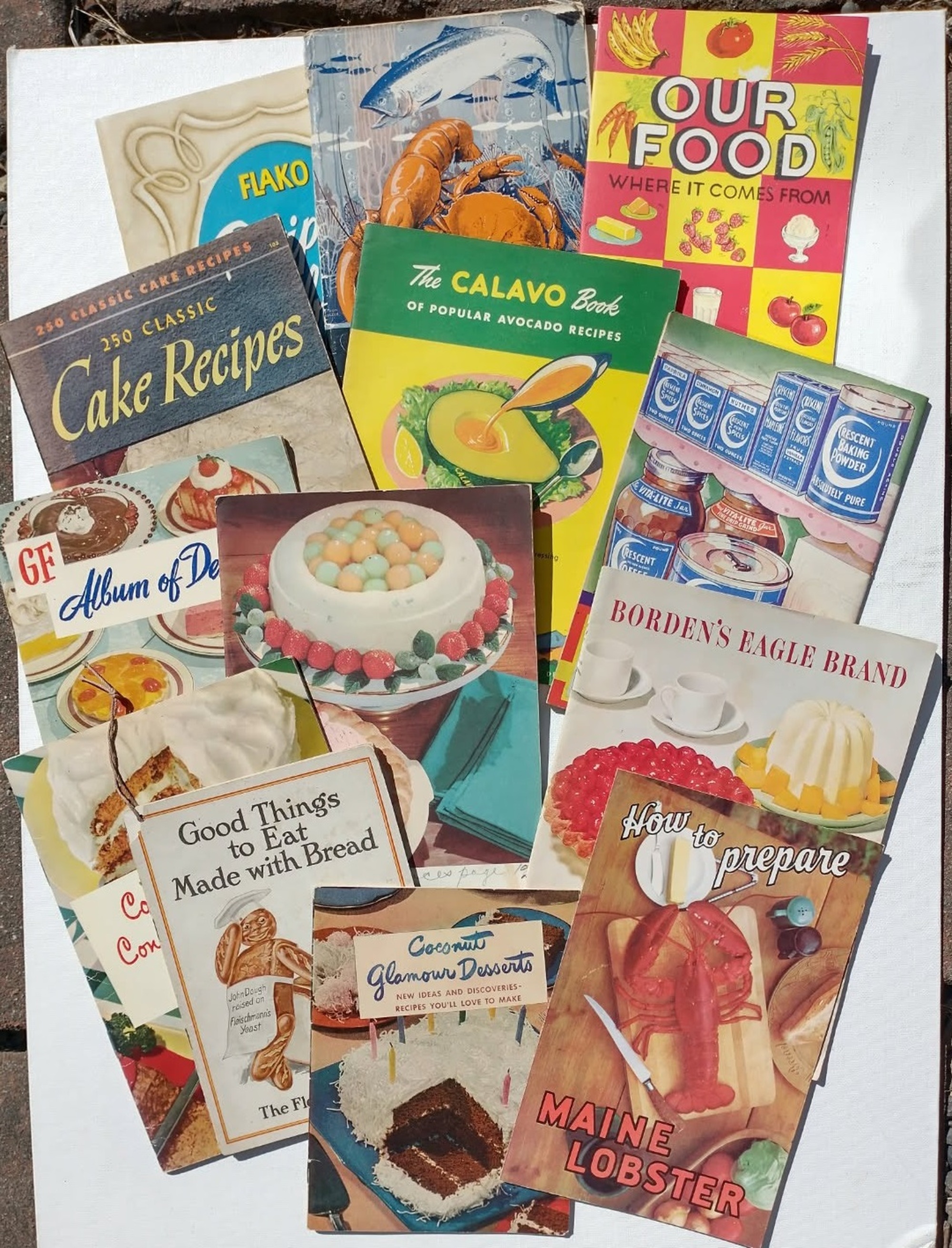 21 Vintage Cooking Booklets and Pamphlets