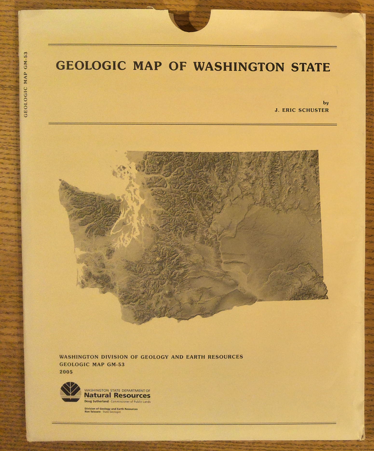 Image for Geologic Map of Washington State, GM-53 Geologic Map of Washington State, GM-53