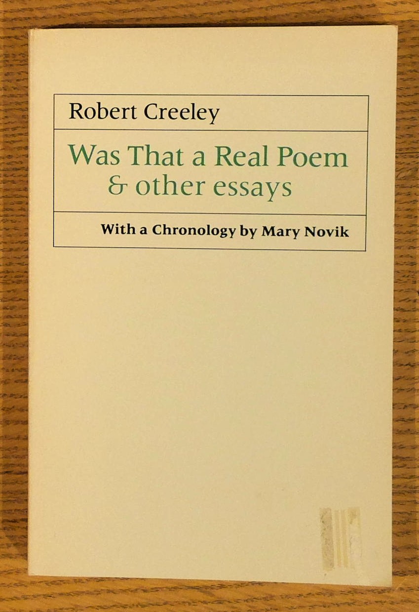 Image for Was That a Real Poem and Other Essays Was That a Real Poem and Other Essays