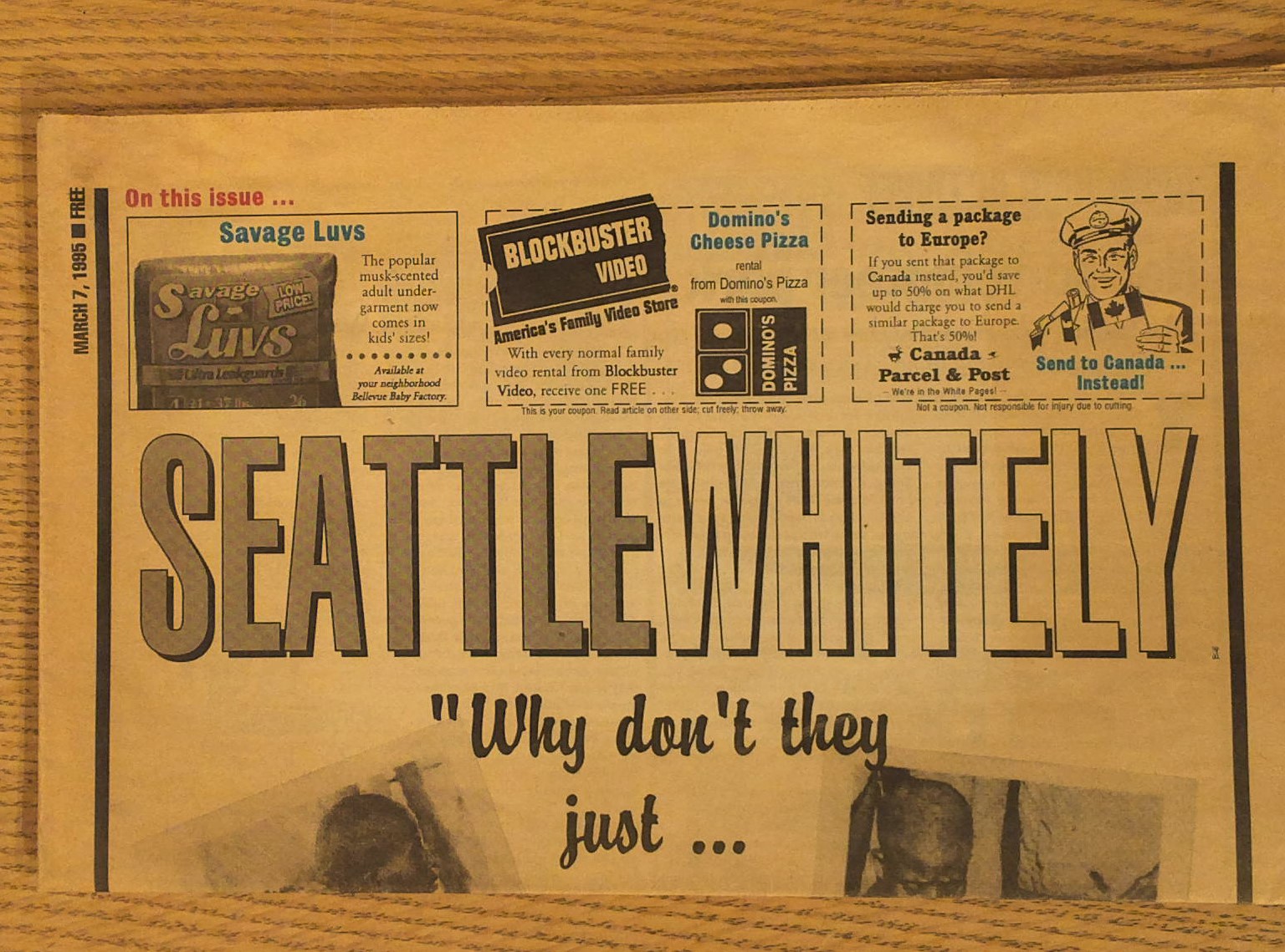 Image for Seattle Whitely Seattle Whitely