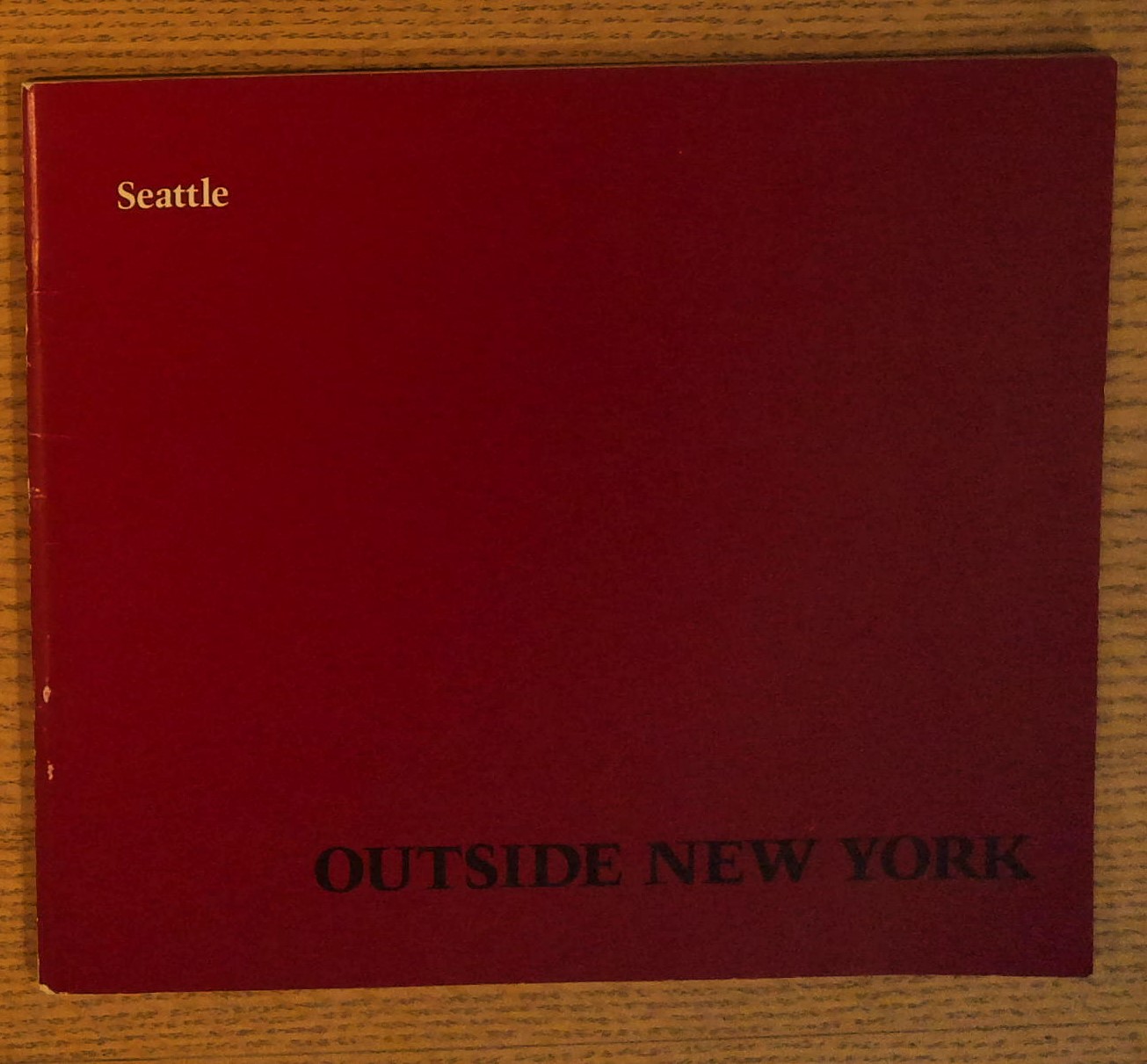 Outside New York: Seattle