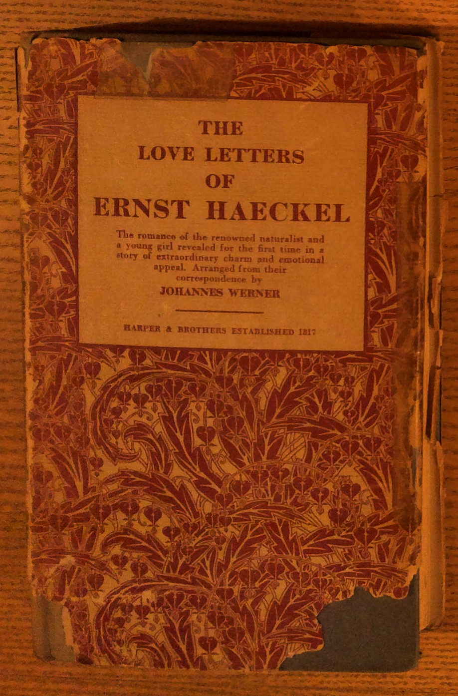 The Love Letters of Ernst Haeckel
