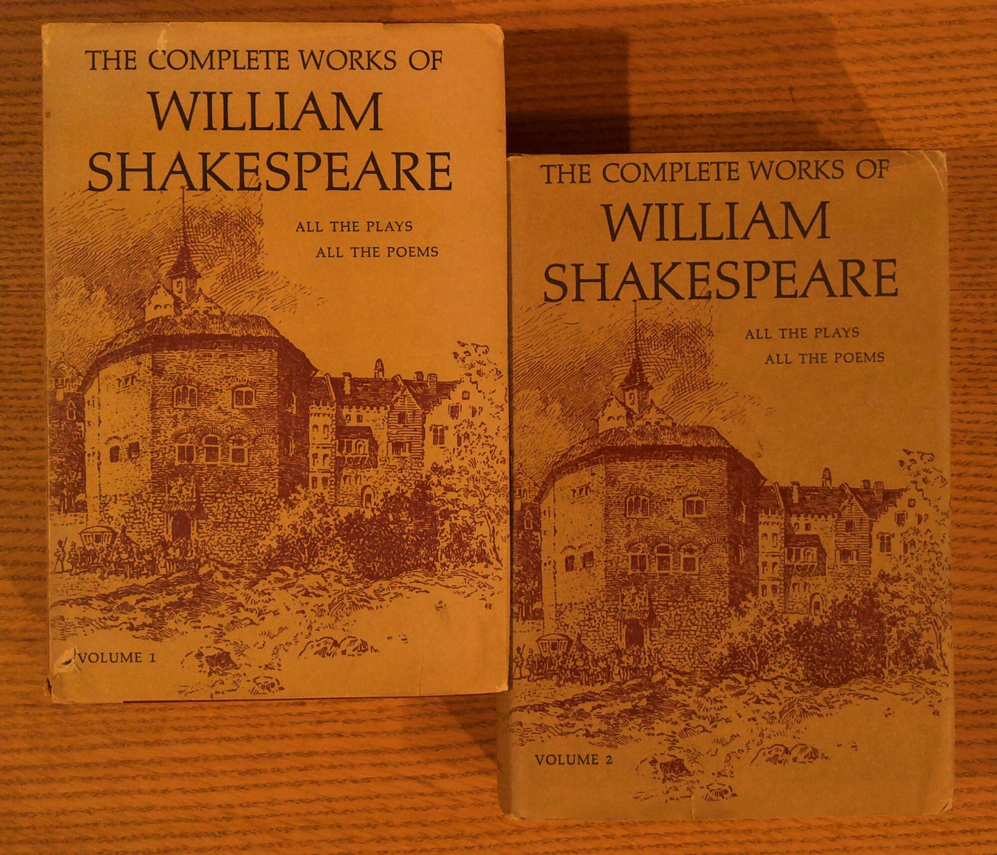 The Complete Works of William Shakespeare: All the Plays, All the Poems (Two Volumes)